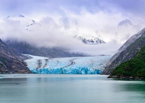 Dawes Glacier, Alaska.