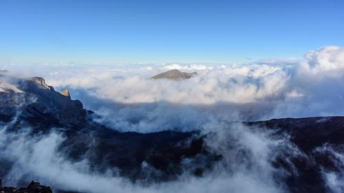 Atop the clouds.  Haleakala, HI.