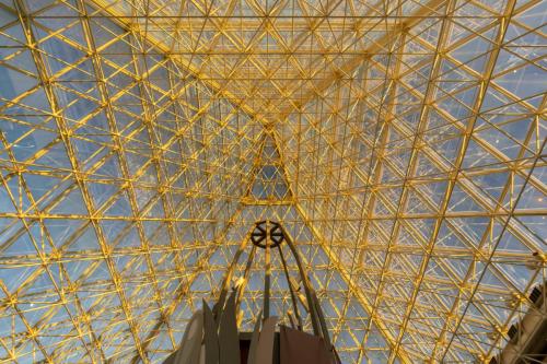 From atop Journey into Imagination.  ©2018 Kevin Novak.Walt Disney World.