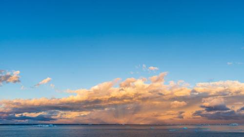 Sunset, Portal Point, Antarctica.